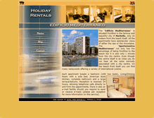 Tablet Screenshot of apartamentos-mediterraneo.com